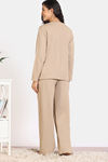 Zivame 2 Mile Fashion Knit Cotton Lounge Set - Oyster Gray — thumbnail 5